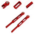 thumbnail image 6 of MERIGLARE 1:12 RC Car Rear Axle Pull Rod Set of 2 Directly Replace Parts for MN82 LC79 Red, 6 of 8