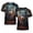 Black, variant on Graphic T Shirt For Everyday Casual Outdoor Wear With Howling Wolf Design And Comfortable Fit Men’s Tee