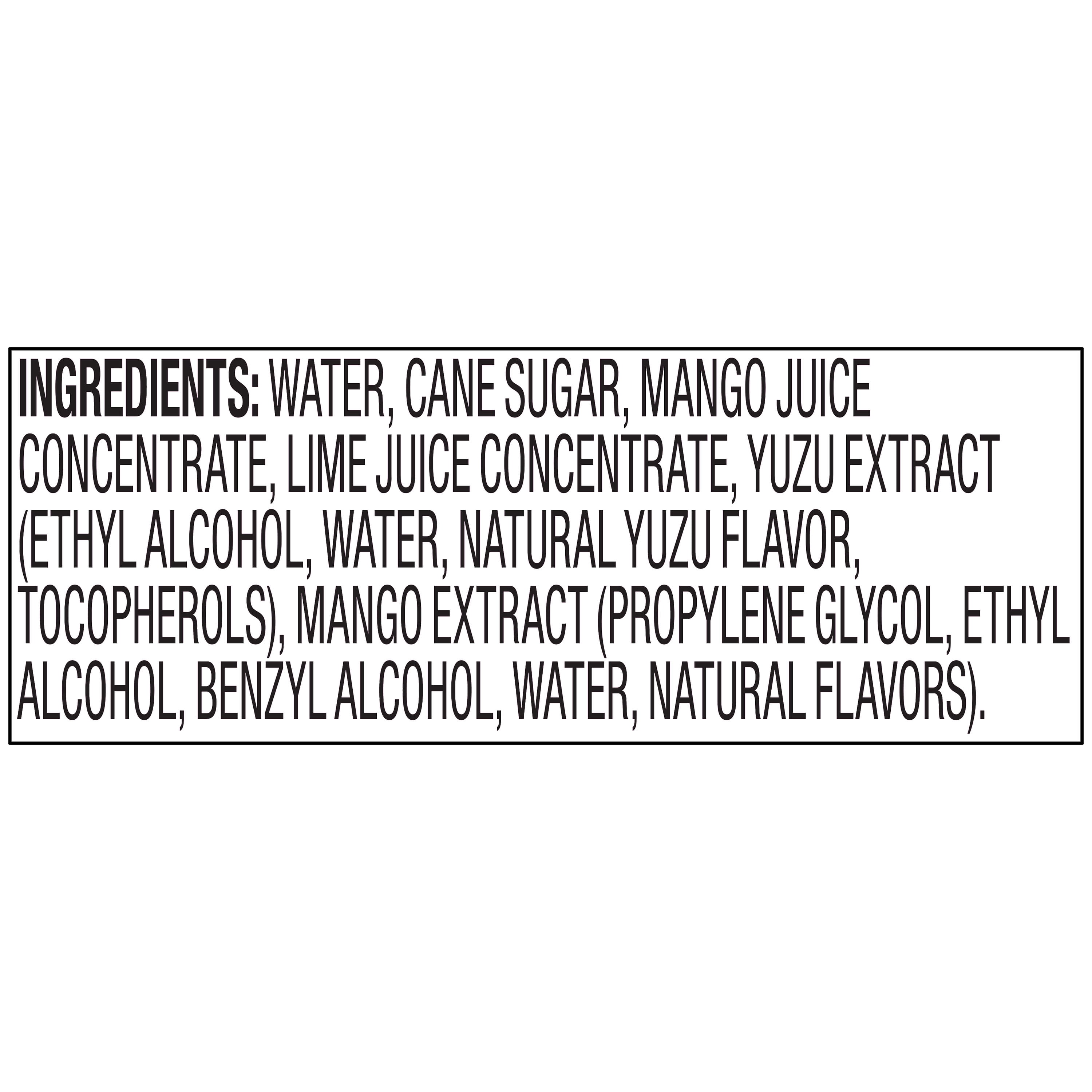 bettergoods Yuzu Mango Margarita Mixer, 25.4 fl oz