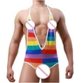 thumbnail image 4 of LSLJS Men Combinaison Sculptante Décontractée Mode Imprimée Sexy Underwear, Mens Underwear, 4 of 8