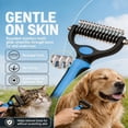 thumbnail image 6 of 2027 New Pet Pro Grooming Tool, Pet Shedding Remover, Specialized Comb for Long-Haired Dogs, Undercoat Grooming Tool, Dog Shedding Comb and Undercoat Rake, 6 of 7