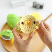Aihimol Chicken Pendant Crochet Kit For Beginners - DIY And Complete Crochet Kit,Hand-woven Diy Milk Cotton Material Package,For Beginners,Experts,Adults And Kids,With Materials And Instruction,Gifts