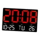 thumbnail image 1 of Reloj de Pared Multifuncional Perfecl Rojo Despertador, 1 of 8