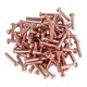 thumbnail image 1 of 100 Pcs 564inch X 2564inch Round Head Copper Solid Rivets Fasteners, 1 of 5