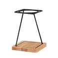 thumbnail image 3 of Fiocias Pour over Stand Coffee Dripper Holder Portable Wood Base Coffee Drink Maker Drip Pillow Shape, 3 of 9