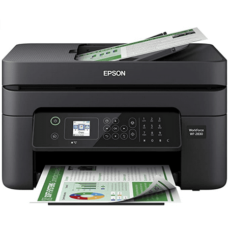 Epson Workforce WF-2830 All-in-One Wireless Color Printer with Scanner, Copier and (Best Color Scanner App)