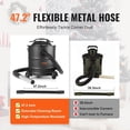 thumbnail image 6 of Ash Vacuum Cleaner 5 Gallon 1200W for Fireplaces Pellet Stoves Grills BBQ, 6 of 7