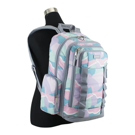 Eastsport Unisex Expandable Team Recycled Backpack, Abstract Joy