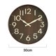 thumbnail image 2 of Reloj de pared, reloj de pared de madera, movimiento de barrido sin tictac, reloj de pared decorativo, reloj de pared con pilas, reloj para el hogar, sala de estar, cocina, dormitorio, oficina,, 2 of 5
