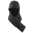 thumbnail image 4 of Windproof Hooded Scarf Hats for Woman Ear Protection One Piece Trapper Cap Winter Warm Skiing Cycling Outdoor, Dark Grey, 4 of 7