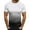 White, variant on Erwazi Mens Shirts Casual Summer Gradient Short Sleeve T-Shirt Slim Fit Workout Active Gym Tee Shirt Tops