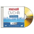 thumbnail image 2 of Maxell 638002 120 Min 4.7 GB 16X DVD-R Recordable Disks Jewel Case, 5 Pack, 2 of 3
