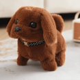 thumbnail image 3 of Electronic Plush Toys Puppy-Walking, Barking, Tail Wagging, Stretching Companion Animal for Kids Toddlers（Collar Labrador [Yellow]）, 3 of 5