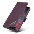 thumbnail image 4 of Wallet Case for Samsung Galaxy S23 Ultra, Card Slots Holder Luxury Premium PU Leather Flip Folio Phone Cover with Kickstand Magnetic Clasp Soft Silicone Shockproof Anti-Scratches Case, Winered, 4 of 4