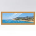 thumbnail image 3 of 8x16 Frame Gold Real Wood Picture Frame Width 1.75 inches | Interior Frame Depth 0.5 inches |, 3 of 8