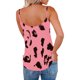 thumbnail image 3 of Top con tirantes finos para mujer, cuello en V, sin mangas, estampado de leopardo, Top informal de verano fresco a la moda, 3 of 5