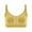 Yellow, variant on CHGBMOK Women Seamless Wireless Push Up Bras Solid Everyday Bras Lightweight Breathable Bras