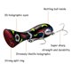 thumbnail image 3 of Fishing Tackle Large Mouth Wave Climbing Bait Fake Bait Type A, 3 of 5