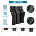 thumbnail image 7 of Table Runner Dresser Scarf 13 x 90 Inch Boho White Polka Dot Geometric Striped Black Table Runners Non-Slip Heat Kitchen Dining Table Decor for Indoor Outdoor Home Party Decoration, 7 of 7