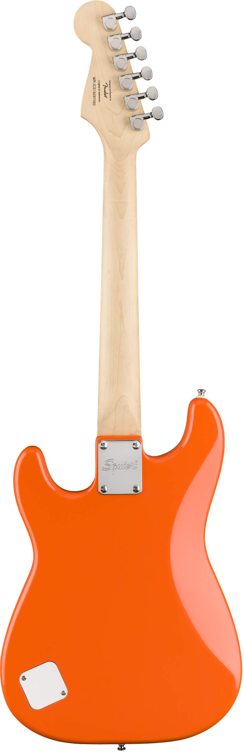 Fender Squier Mini Strat Electric Guitar - Competition Orange w/ Tuner