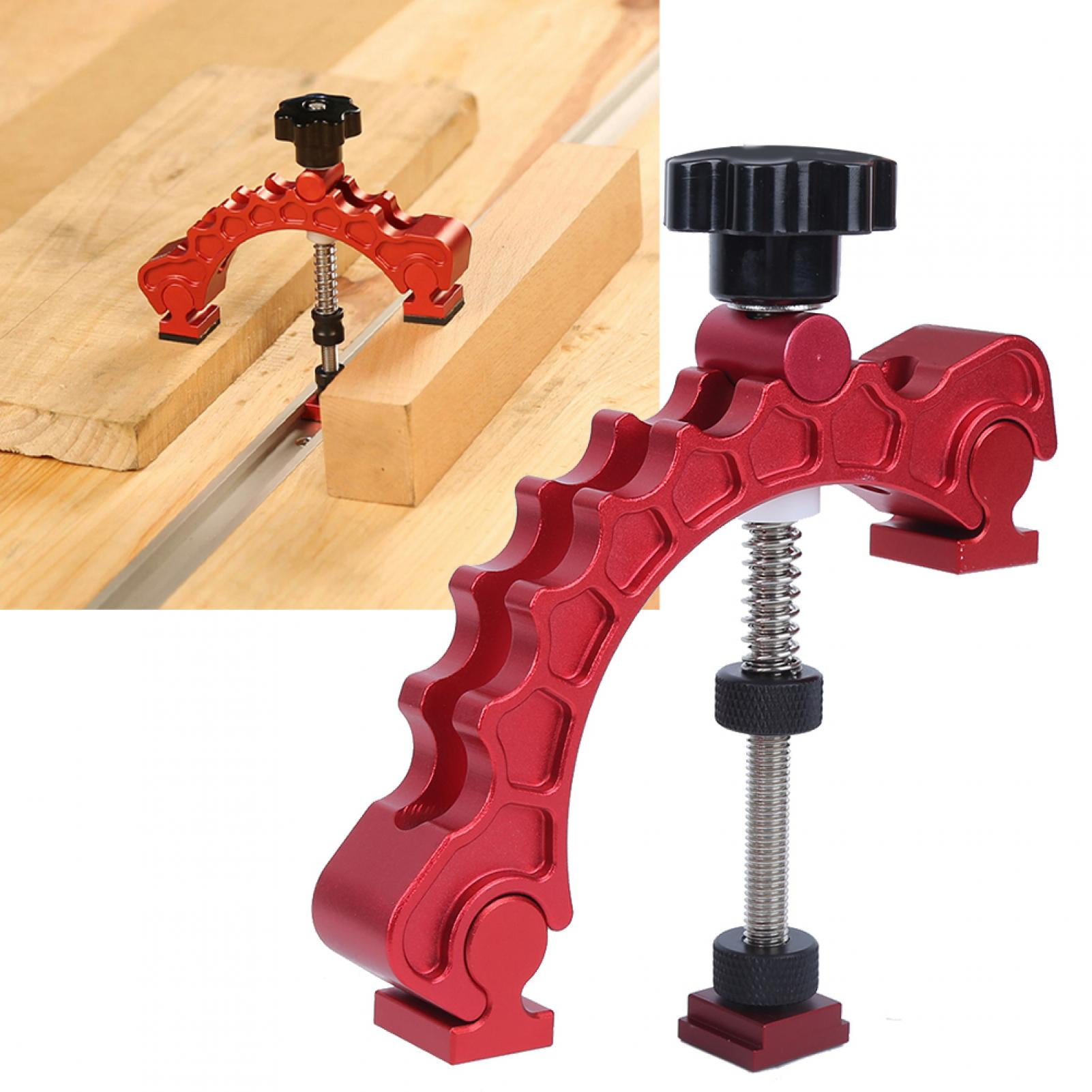 T Track Accessories Woodworking Adjustable Press Plate Clamp Hold Down Clamps Crimping Circlip