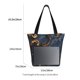 thumbnail image 3 of Fotbe Elegant Gold Scrollwork Bolsa de Playa con Estampado, Bolsa de Hombro, Bolsa de Mano Espaciosa, Bolsa de Viaje Ligera, Bolsa de Compras Versátil, 3 of 6