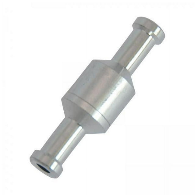 Almencla 3-6pack 8mm 5/16" Fuel Way Check Valve for Fuel Gas Liquid Air Aluminium 5 Pcs