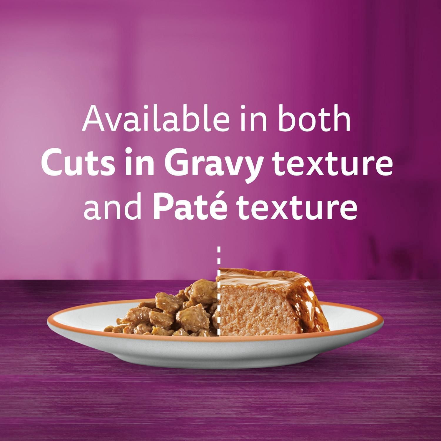 Whiskas Perfect Portions Cuts in Gravy & Paté Variety Pack Wet Cat Food