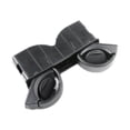 thumbnail image 1 of Organizador de portavasos en el reposabrazos del asiento trasero, soporte para tazas de café, almacenamiento de bebidas de repuesto para el automóvil Negro, 1 of 9