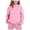 55Pink123, variant on XAOFW Child Toddler Boys Girls Outfits Long Sleeve Bowknot Printed Warm Hoodie Pullover Tops Jogger Pants Kids 2 Piece Tracksuit Sets Comfortable Clothes Sets 2-3 Years