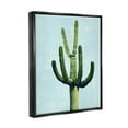 thumbnail image 3 of Cactus Plant Arid Vegetation Botanical & Floral Graphic Art Jet Black Framed Art Print Wall Art, 3 of 6