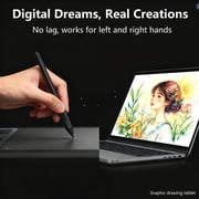 10X6 Inch Graphics Tablet Featuring a Battery-Free Pen with 8192 Pressure Levels, 12 Hotkeys, And Compatibility with PC, Mac, And Android for Digital Art, Design, And Online Teaching