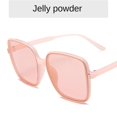 thumbnail image 4 of Square Sunglasses Woman Retro Vintage Gradient Sun Glasses Female Clear Lens Travel Shades, 4 of 5