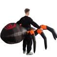 thumbnail image 3 of Assorted Ocean & Spider Inflatable Costumes For Adults - Marine & Horror Theme Party Outfits (Fits 59"–74.8" / 150-190cm),Height 59"–74.8",tarantula, 3 of 5