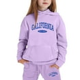 thumbnail image 4 of Jamsmile Toddler Girls Outfits Sets 2 Pieces Sweatsuits Graphic Pullover Hoodies Tops And Sweatpants Tracksuit Sets, 4 of 4