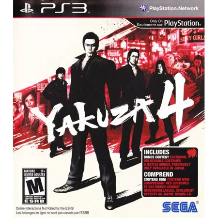 Yakuza 4 Iv (PS3 Playstation 3) Brand New