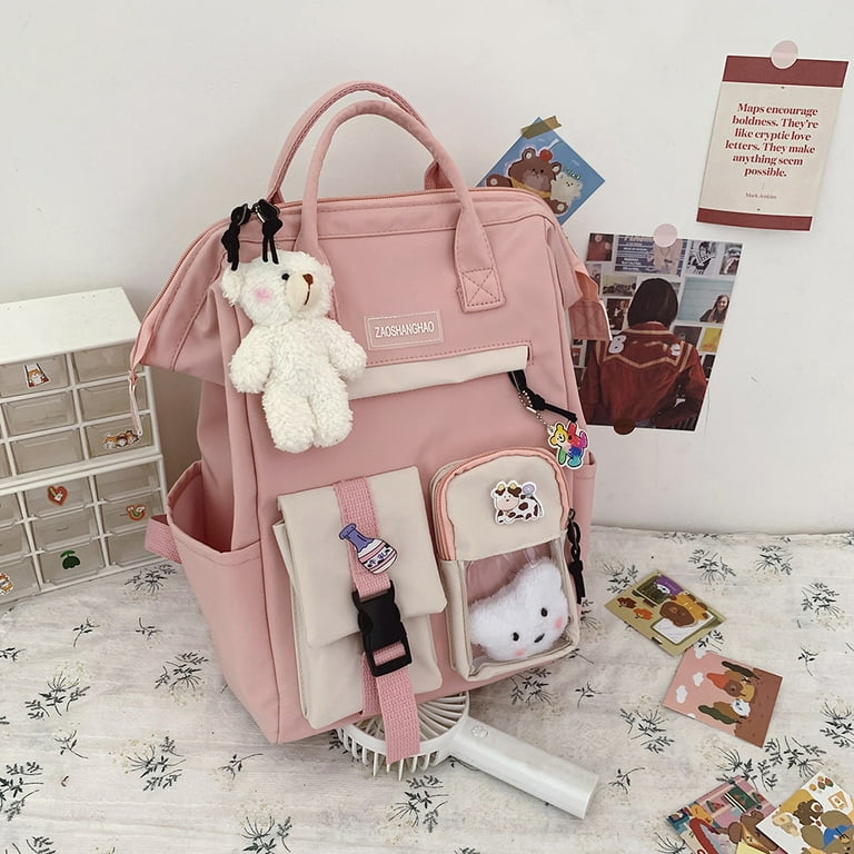 Rose gold backpack for school new arrivals
