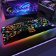 thumbnail image 3 of Alfombrillas de ratón 900x400 Dota2, alfombrilla de ratón LED para ordenador portátil XXL a la moda, alfombrilla de ratón RGB para juegos HD, alfombrilla grande XL para juegos de teclado de escritorio, 3 of 5