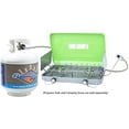 thumbnail image 2 of Flame King Propane Hose SS-QCC-1LB 5 Foot Length; Steel Braided, 2 of 8