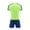 Green, variant on Boys Athletic Outfit Sets Size 10-12, Short Sleeve 2 Piece Breathable Sports Kids Summer Clothing Sets Green Size 10