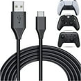 thumbnail image 1 of HLONK Station Dock  9.8 FT Fast Plug Charging Cord  for  Controller  Black, 1 of 5