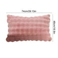 thumbnail image 3 of Plush Fluffy Pillow Cover Long Pile Bubbled Soft Faux Fur Pillowcase Standard Size with Zipper for Bedroom Living Room Couch Decor Cozy Home, 3 of 6