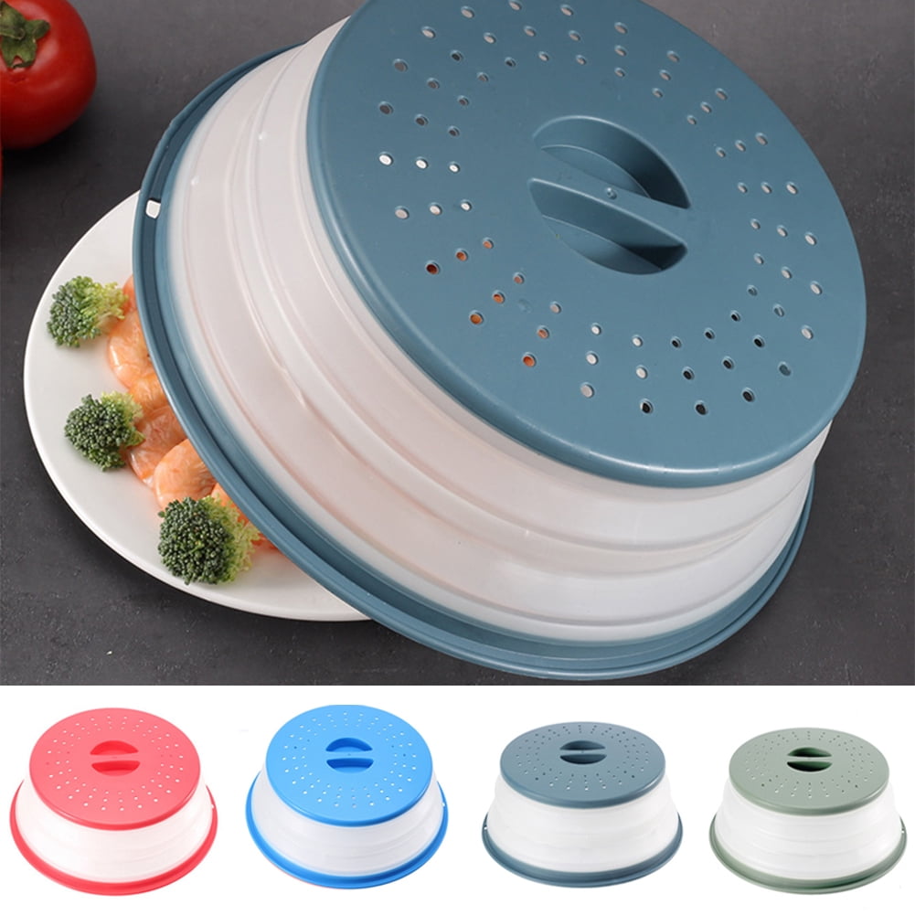 Cheers.US Vented Collapsible Microwave Food Cover Collapsible Silicone