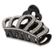 thumbnail image 1 of Pinza de garra para el pelo para mujer, gran , belleza, diamantes de imitación acrílicos, Floral Negro Jinwen Clip de la garra de la flor del pelo de las mujeres, 1 of 8