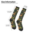 thumbnail image 5 of Haiem Funny Sloths In The Forest Socks, Funny Novelty Crazy Design Cotton Socks Sports Socks Knee High Socks For Men, Women,1Pairs - Gift For Working Friends, 5 of 9