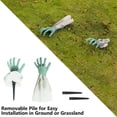 thumbnail image 4 of Halloween Yard Decorations Arm Stakes for Lawn Garden Decor, Cemetery Ground Breaker Props for Party, Outdoor Patio Yard Grave Scene, 1Pack B, 4 of 5