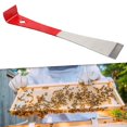 thumbnail image 3 of SunniMix Beekeeping Scraper Tool Metal Bee Frame Lifter Scraping Clean, 3 of 5