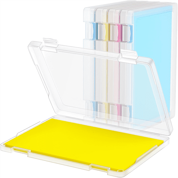 New Arrivals 4 Pack A4 File Box Paper Storage Rack Document Protector