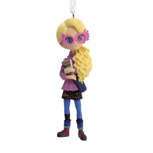 Adorno navideño estilizado de Luna Lovegood de Harry Potter de Hallmark, 8,3 cm