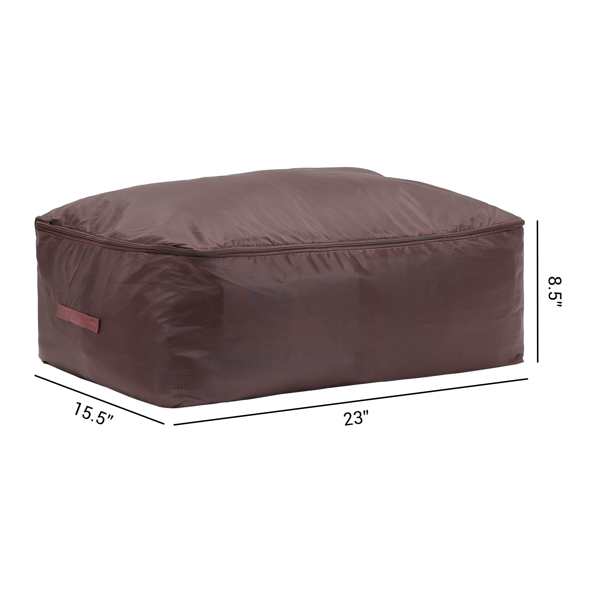 Unique Bargains 1 Pack Clothes Storage Bags Moving Bags Coffee 23*15.5*8.5in